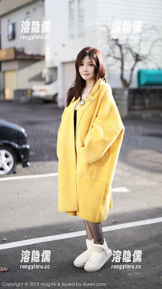 MyGirl美媛馆 - 徐微微mia黑白高清：这些图片在玩捉迷藏，你以为看明白了，其实还是在拐弯抹角。