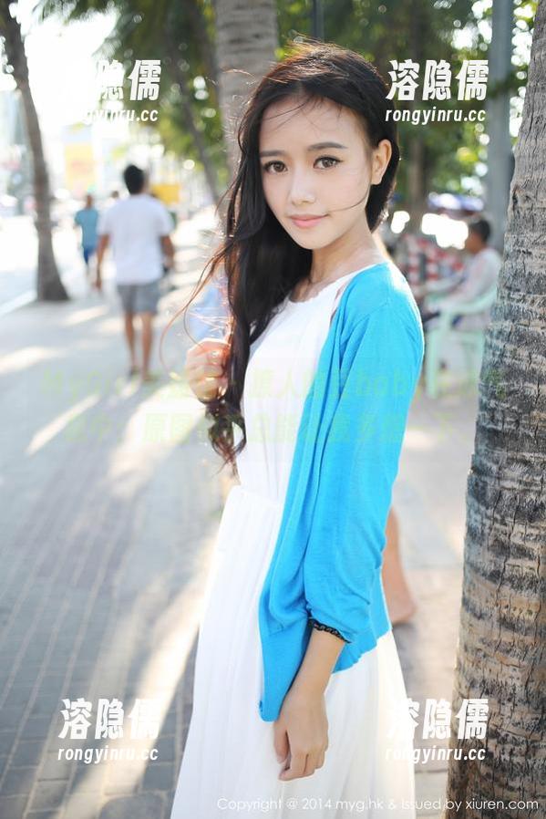 MyGirl美媛馆 - 撩人的豆baby在泳气息中：原图似乎总能让我多想一下。