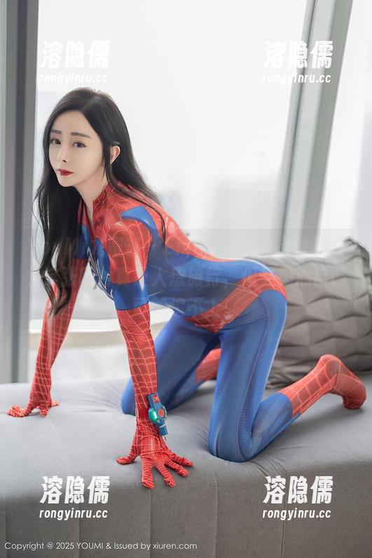 YouMi尤蜜荟 - Emily尹菲的定制和服，这张图片真让人想旅行，但又担心自己可能追不上。