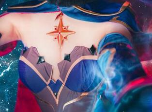 sally多啦雪最新力作“LUNA”原图，效果喜提‘哈哈’和‘哇哦’！