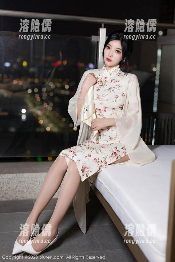秀人网 - 奈汐酱nice海上起舞！原图暴露我的幽默基因