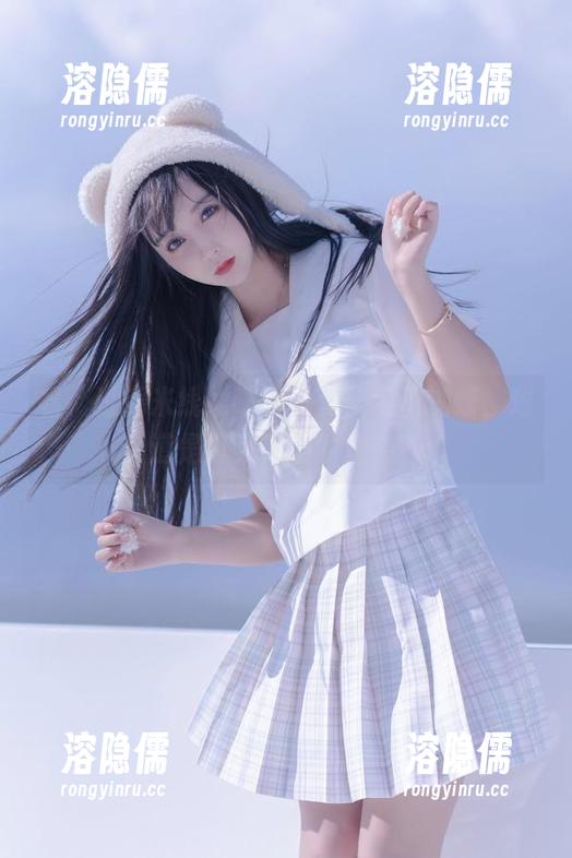看，过期米线线喵的写真：电子蝴蝶，难道是逛菜市场的逆袭？