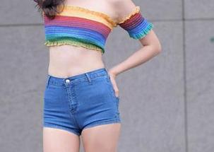 魔镜街拍 – 玲玲的车展游记，街拍套图分享让人叹为观止